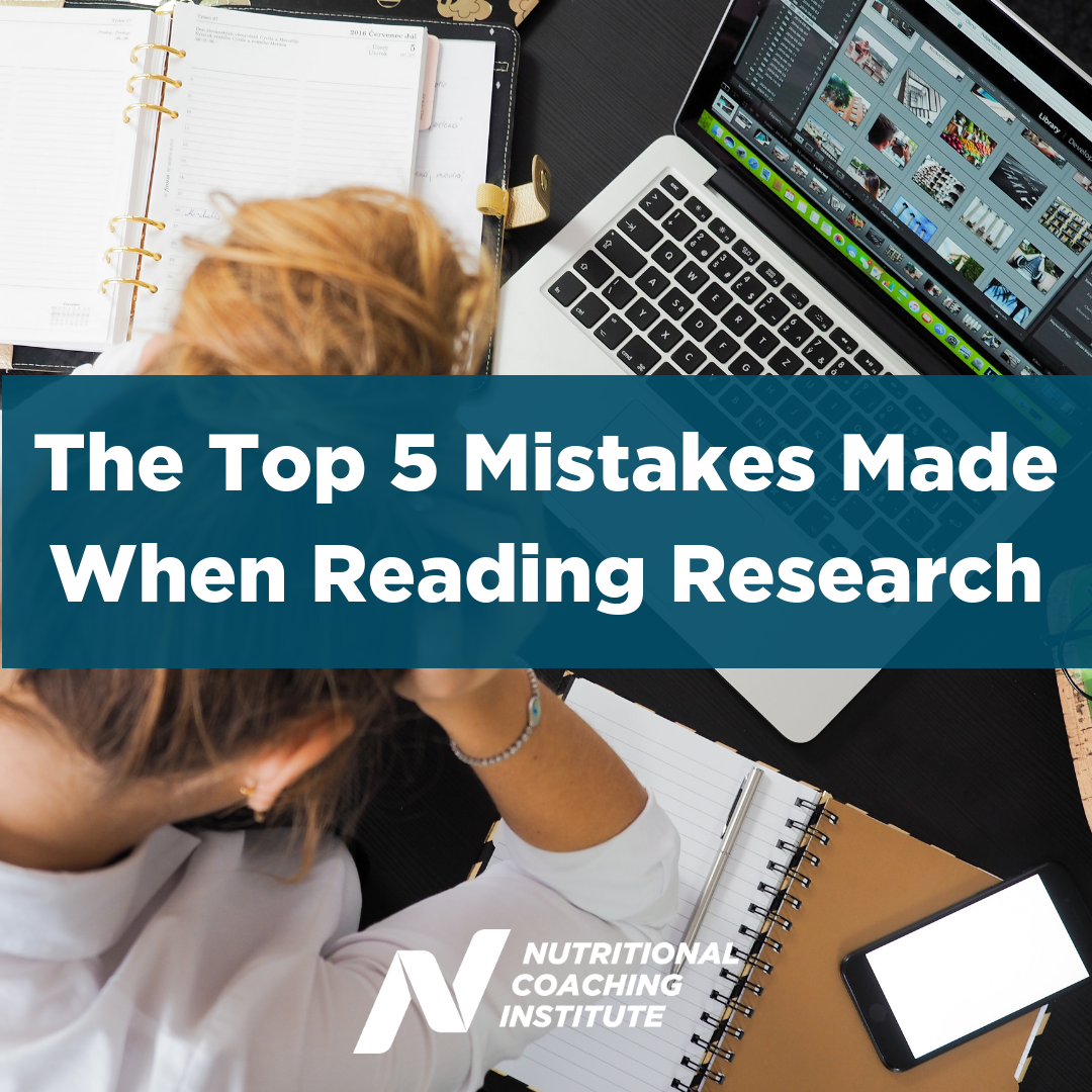 Top 5 Mistakes Made When Reading Research